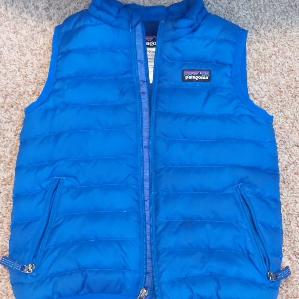 Patagonia Blue Toddler Vest